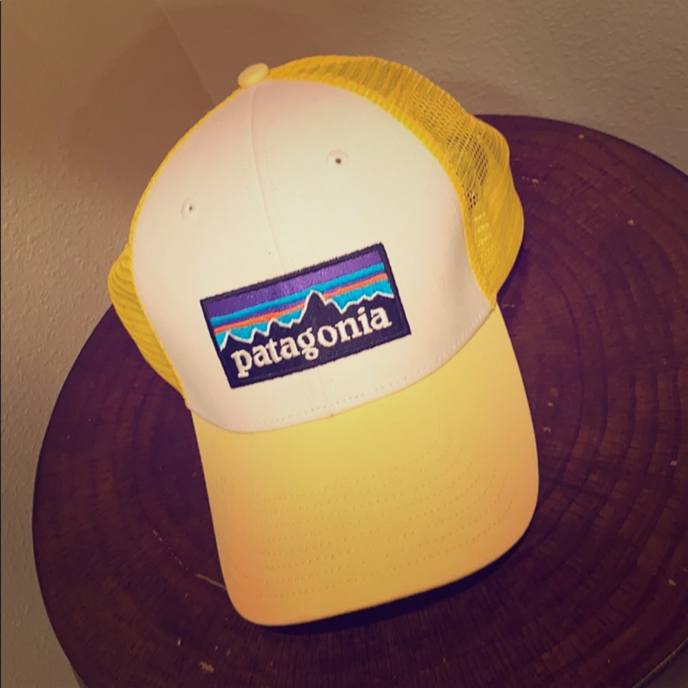 Yellow Patagonia snap back
